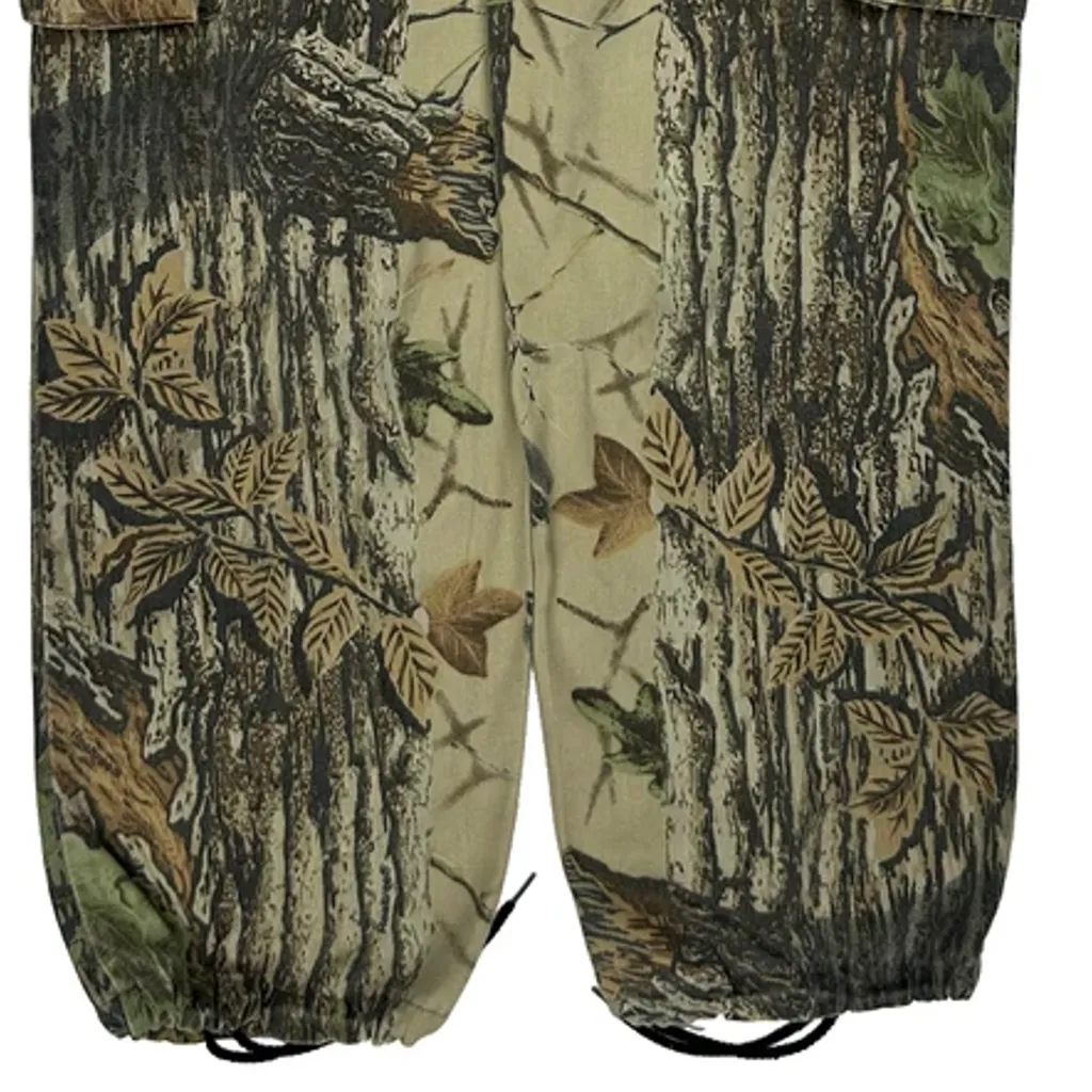 Mossy Oak Cargo Trousers - 32W 31L Camo Cotton - Image 7