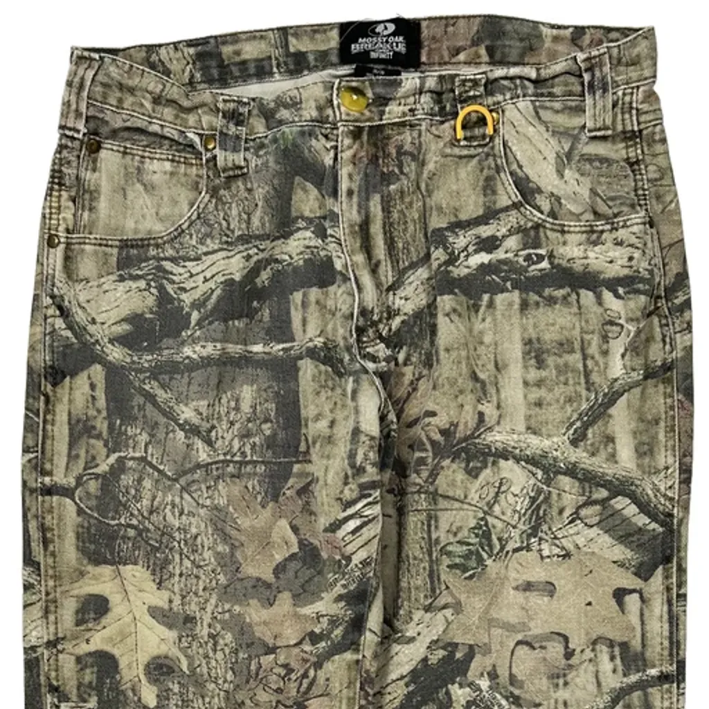Mossy Oak Cargo Trousers - 34W 28L Camo Cotton - Image 9