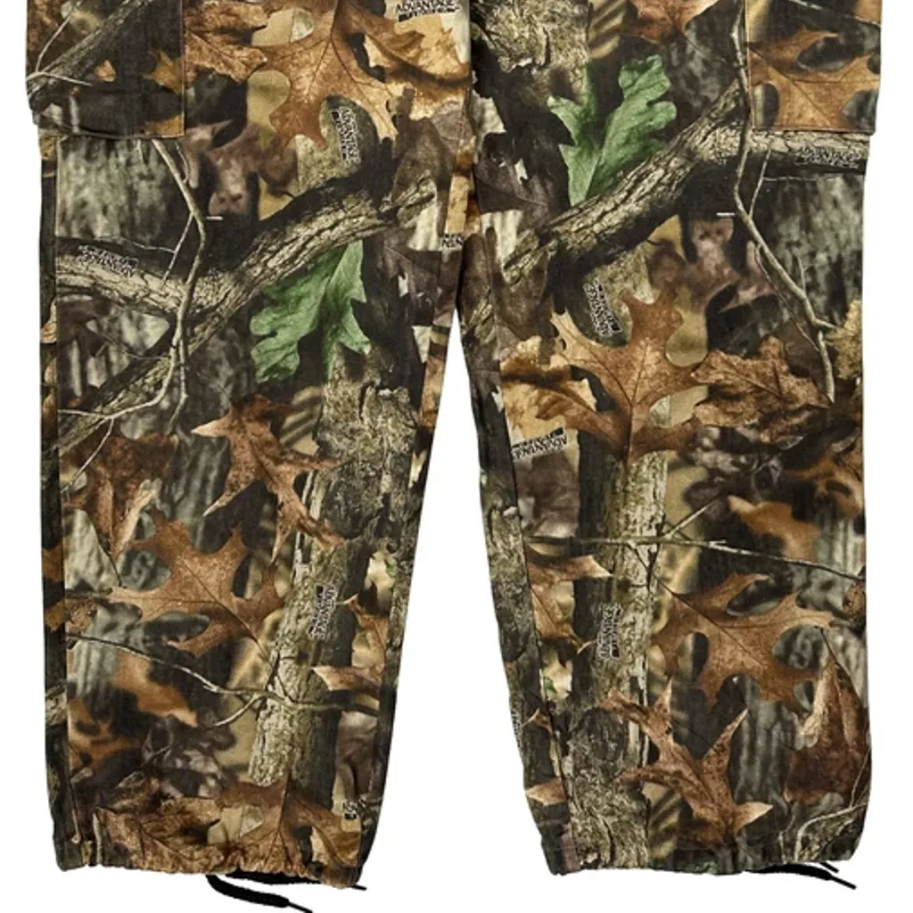 Mossy Oak Camo Cargo Trousers - 34W 31L Camo Cotton - Image 10