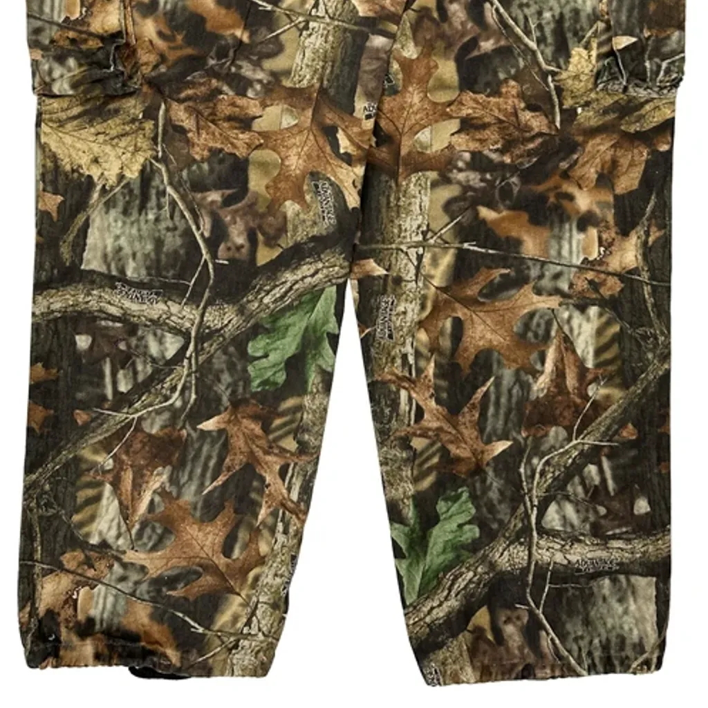 Mossy Oak Camo Cargo Trousers - 34W 31L Camo Cotton - Image 8