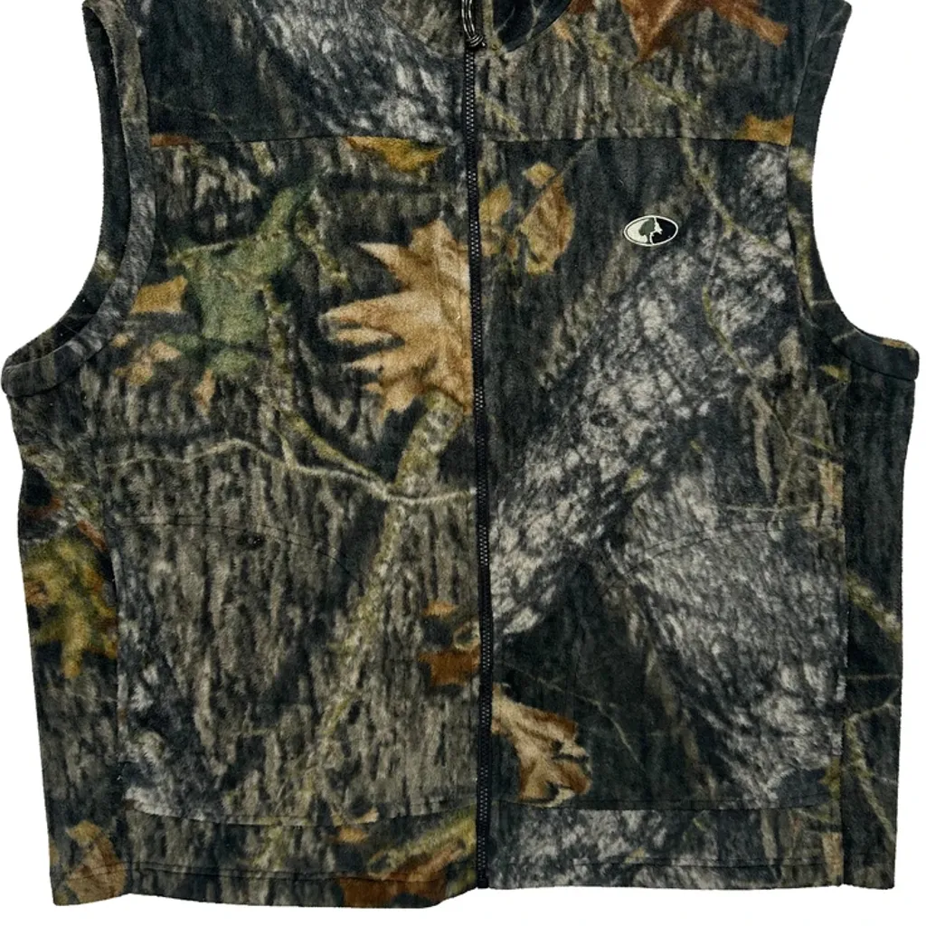 Mossy Oak Gilet - Large Camo Polyester - Image 4