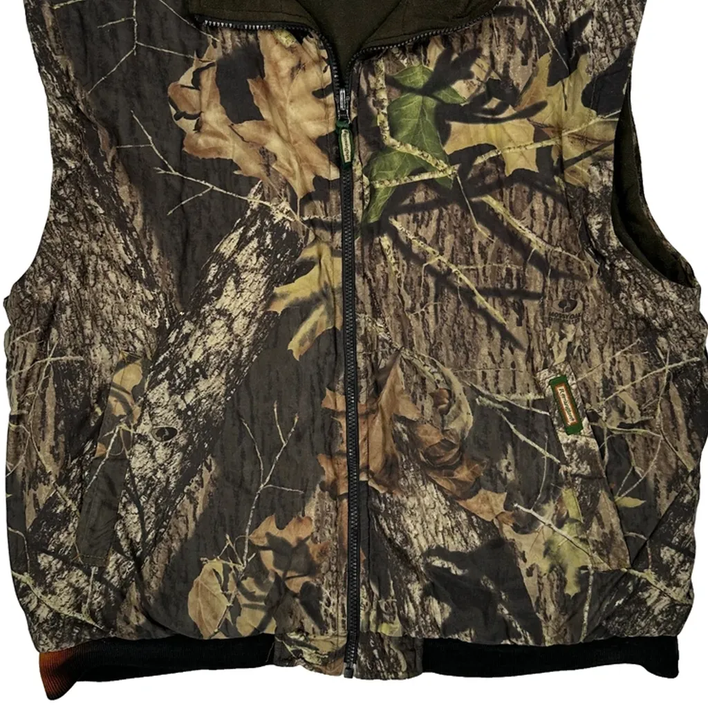 Mossy Oak Gilet - Large Camo Polyester - Image 4