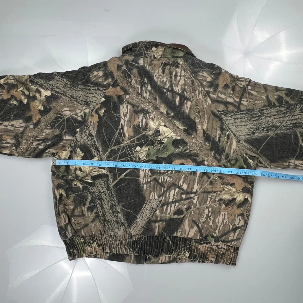 Mossy Oak Camo Jacket - Large Camo Cotton Blend - Image 3
