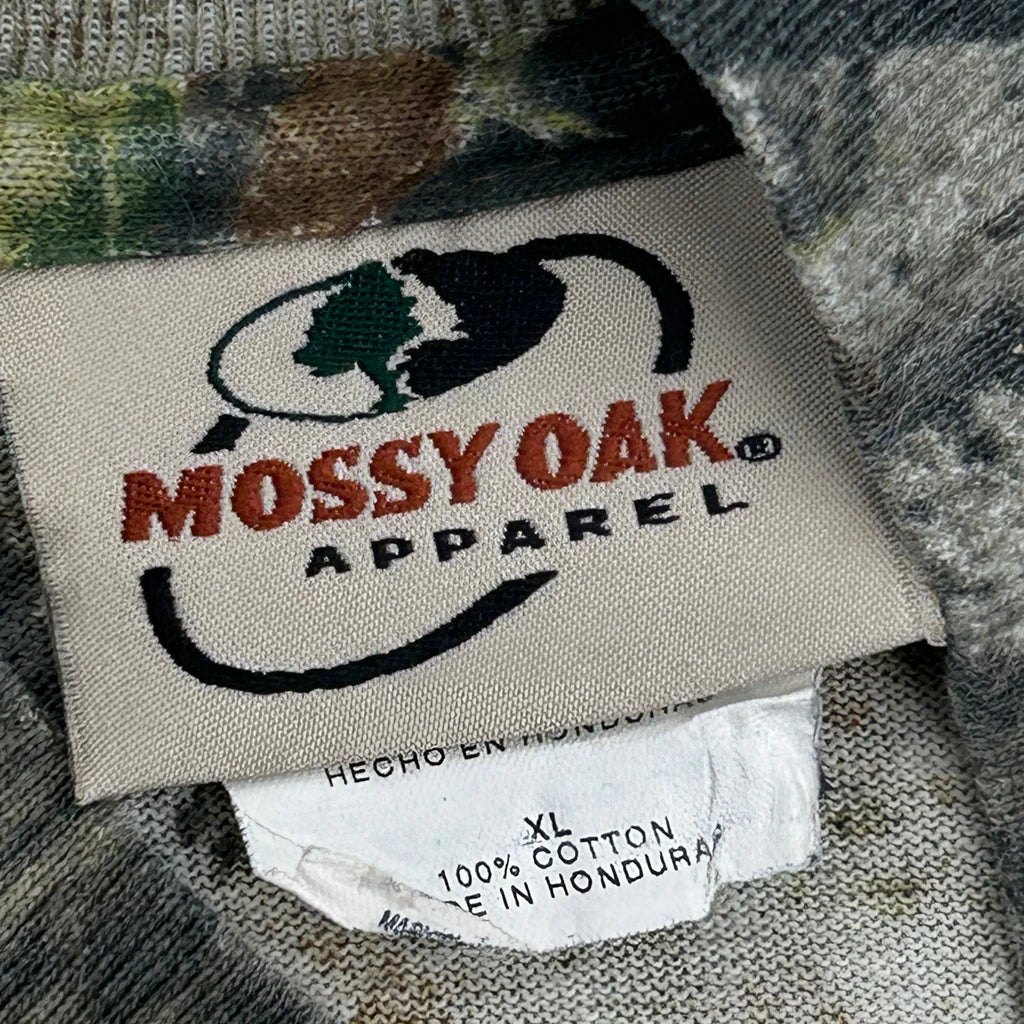 Mossy Oak Long Sleeve T-Shirt - XL Camo Cotton - Image 3