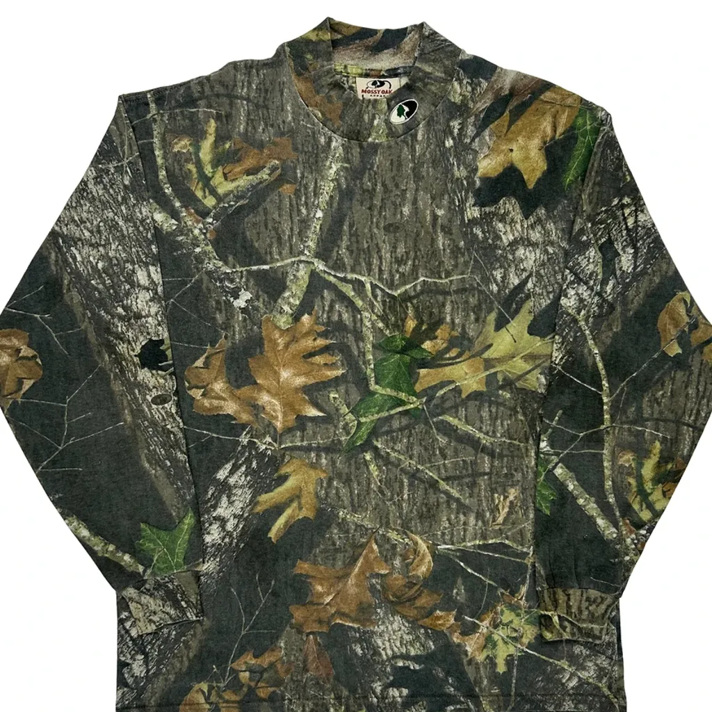 Mossy Oak Long Sleeve T-Shirt - XL Camo Cotton - Image 5