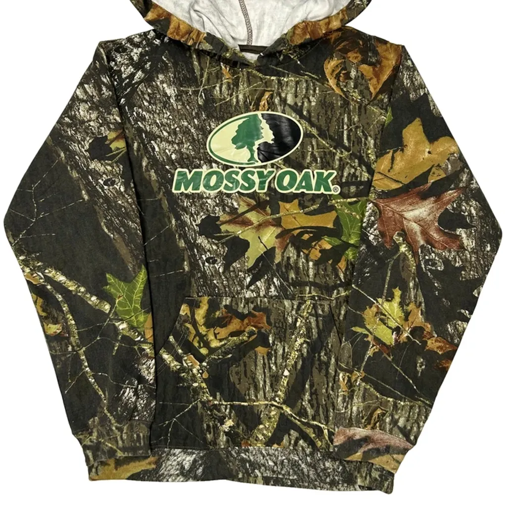 Mossy Oak Russell Outdoors Hoodie - XL Camo Cotton Blend - Image 5