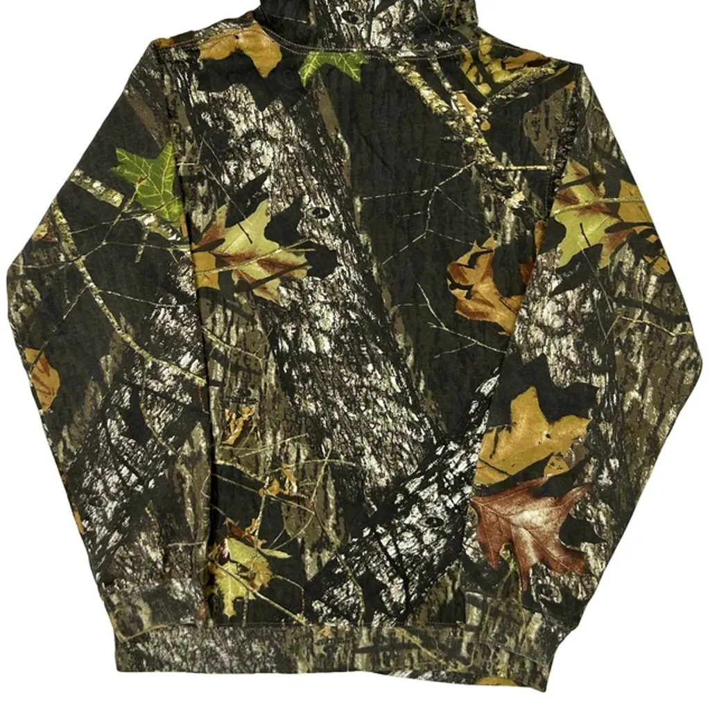 Mossy Oak Russell Outdoors Hoodie - XL Camo Cotton Blend - Image 6