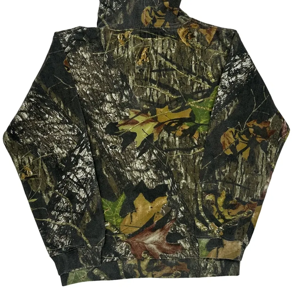 Mossy Oak Russell Outdoors Hoodie - XL Camo Cotton Blend - Image 6