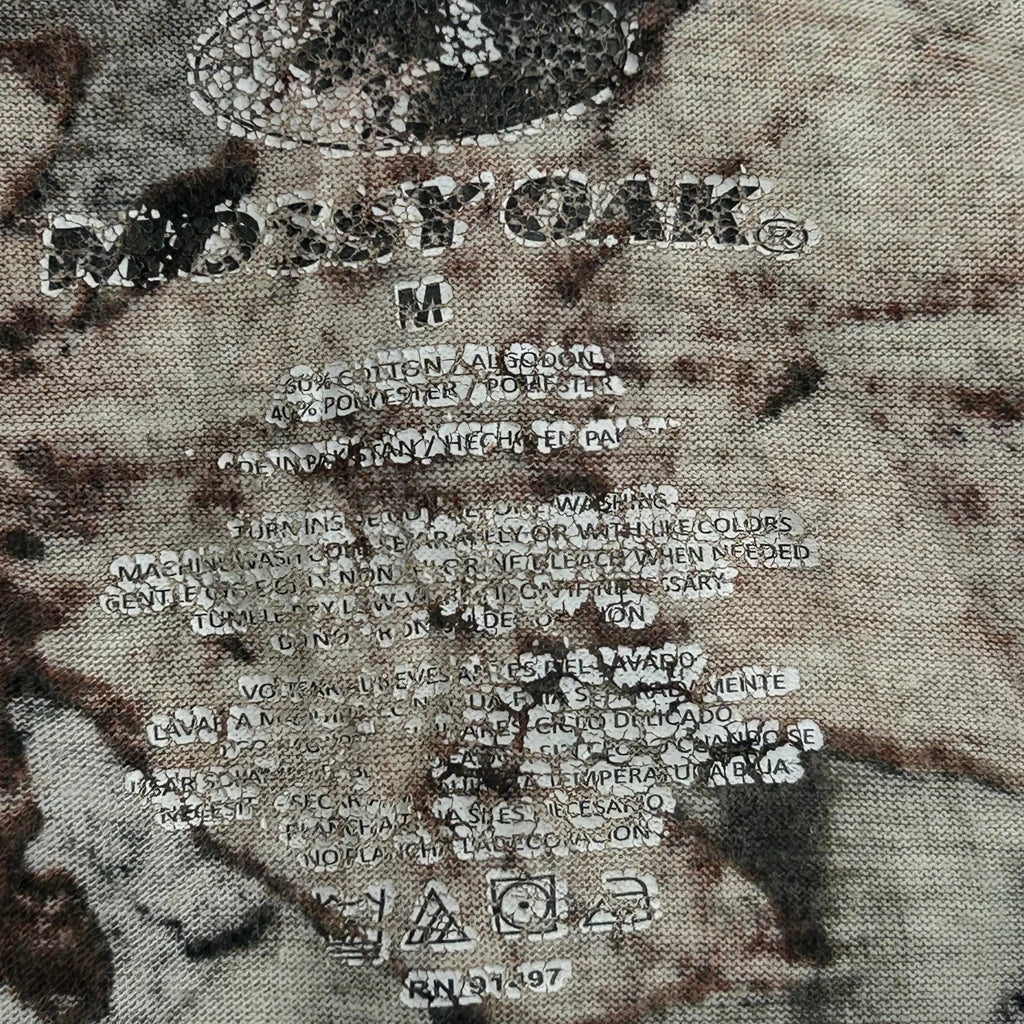 Mossy Oak T-Shirt - Medium Camo Cotton Blend - Image 3