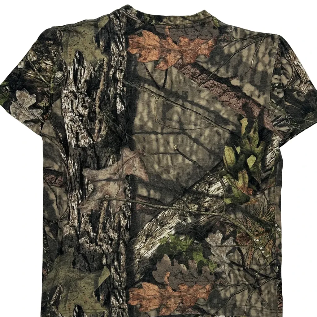 Mossy Oak T-Shirt - Medium Camo Cotton Blend - Image 7
