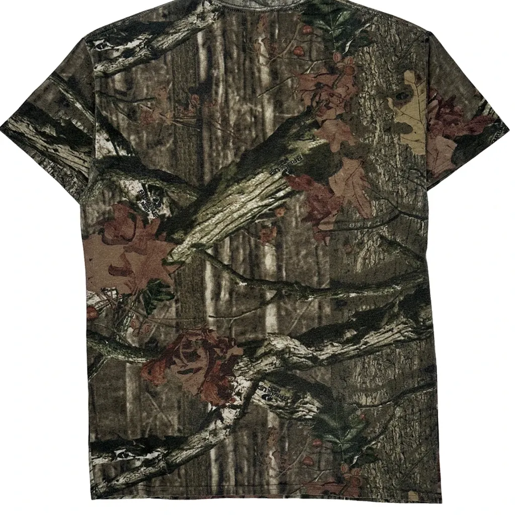 Mossy Oak Camo T-Shirt - Medium Camo Cotton - Image 6