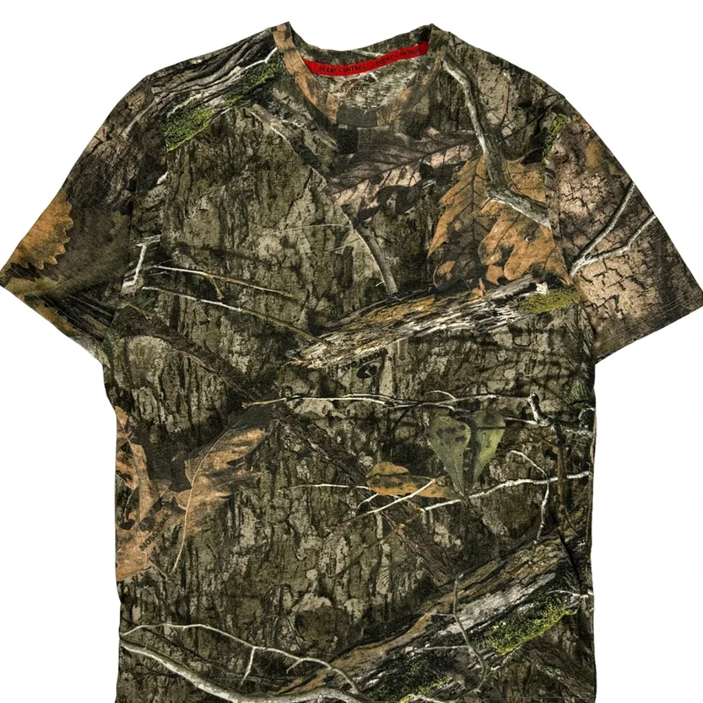 Mossy Oak Camo T-Shirt - XL Camo Cotton Blend - Image 5