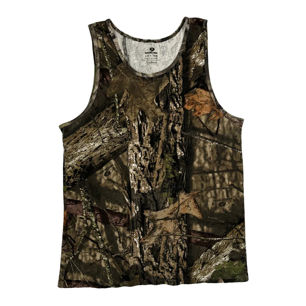 Mossy Oak Camo Vest - Large Camo Cotton