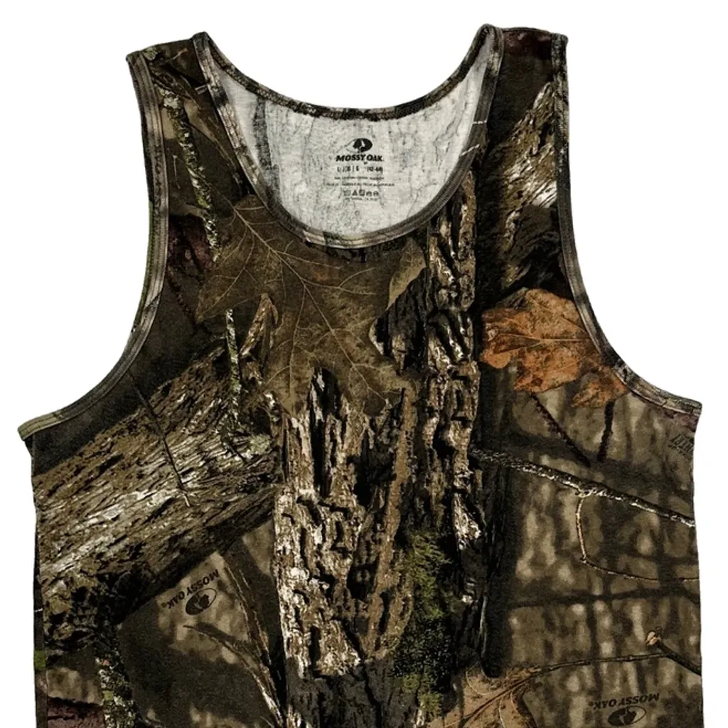 Mossy Oak Camo Vest - Large Camo Cotton - Image 4