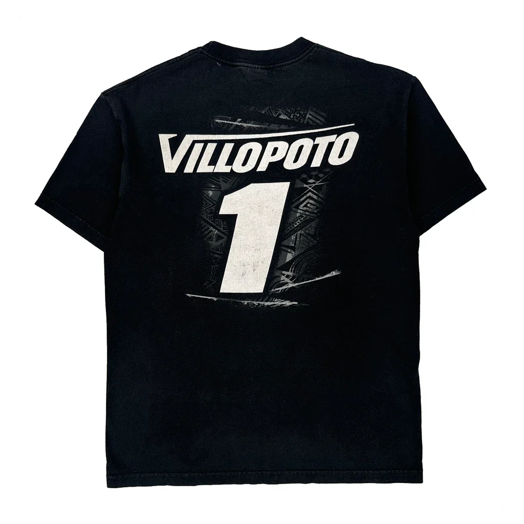 Motocross Alstyle Graphic T-Shirt - Large Black Cotton - Image 2