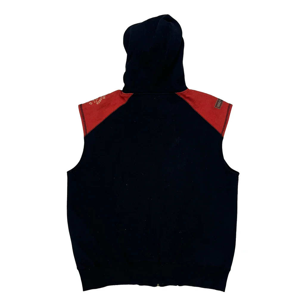 Motorcycles Harley Davidson Spellout Hoodie - XL Black Cotton - Image 2