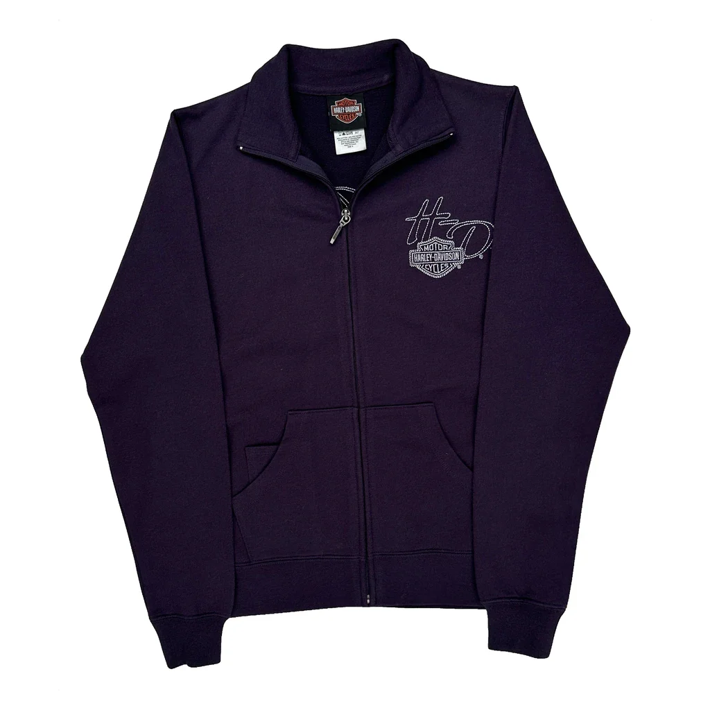 Motorcycles Harley Davidson Jacket - Small Purple Cotton Blend