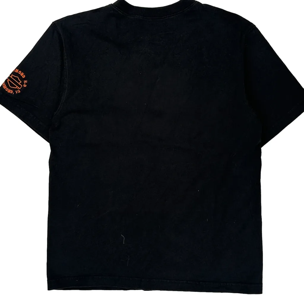 Motorcycles Harley Davidson T-Shirt - Medium Black Cotton - Image 6