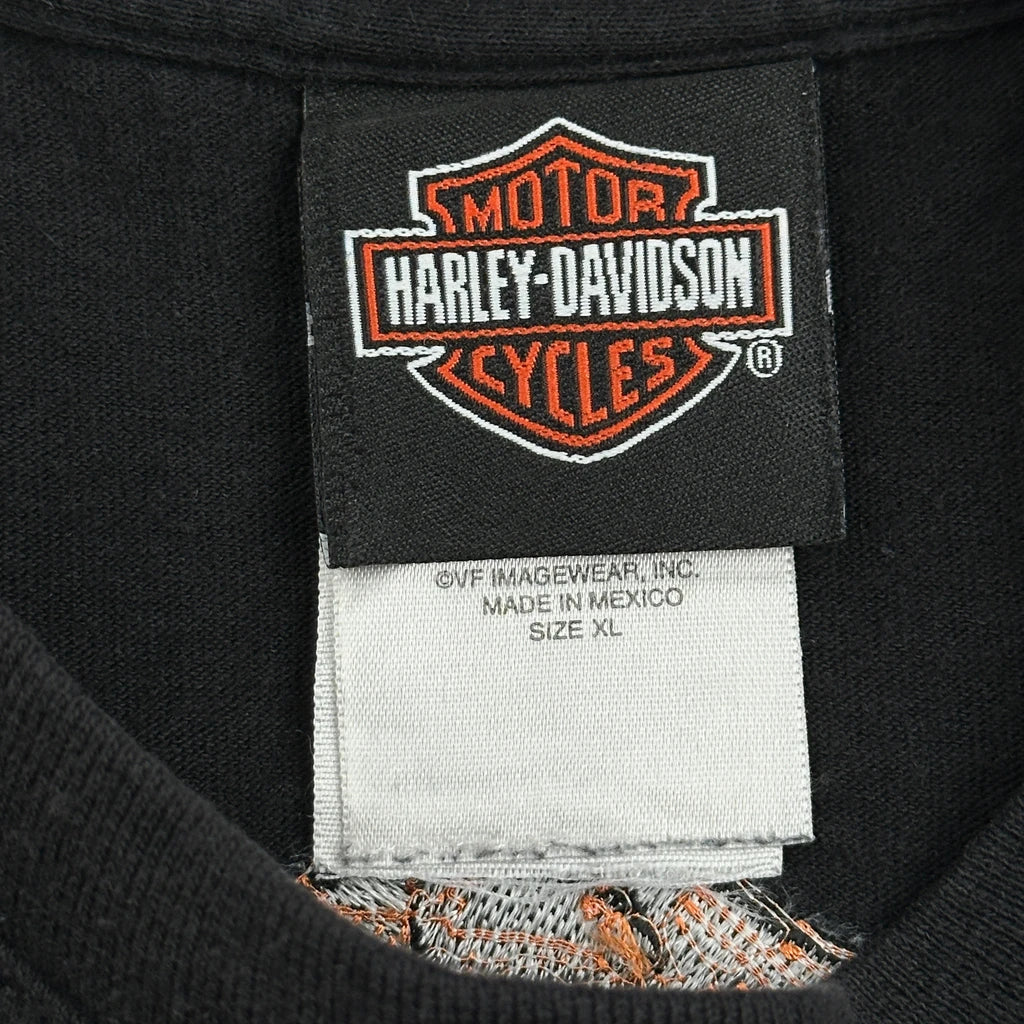 Motorcycles Harley Davidson Graphic Vest - XL Black Cotton - Image 3