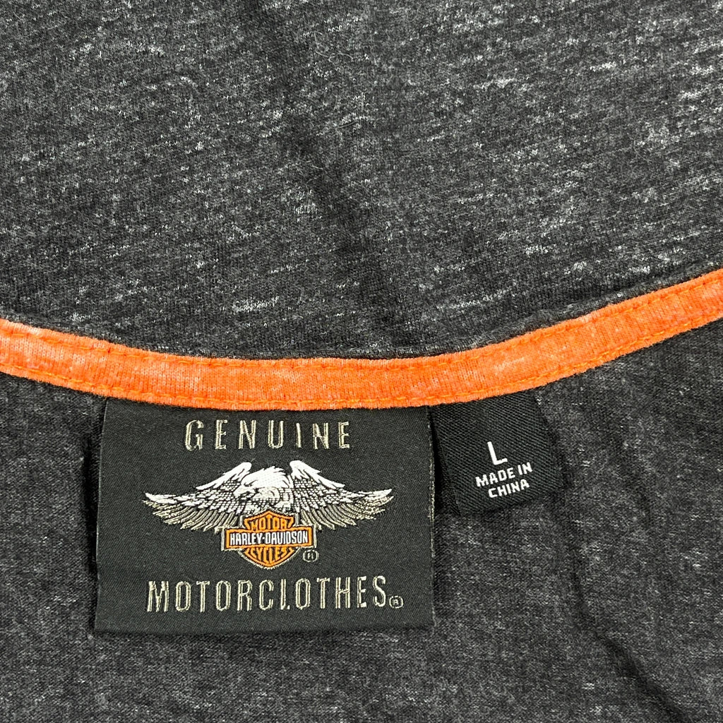 Motorcycles Harley Davidson Vest - Large Grey Cotton - Image 3