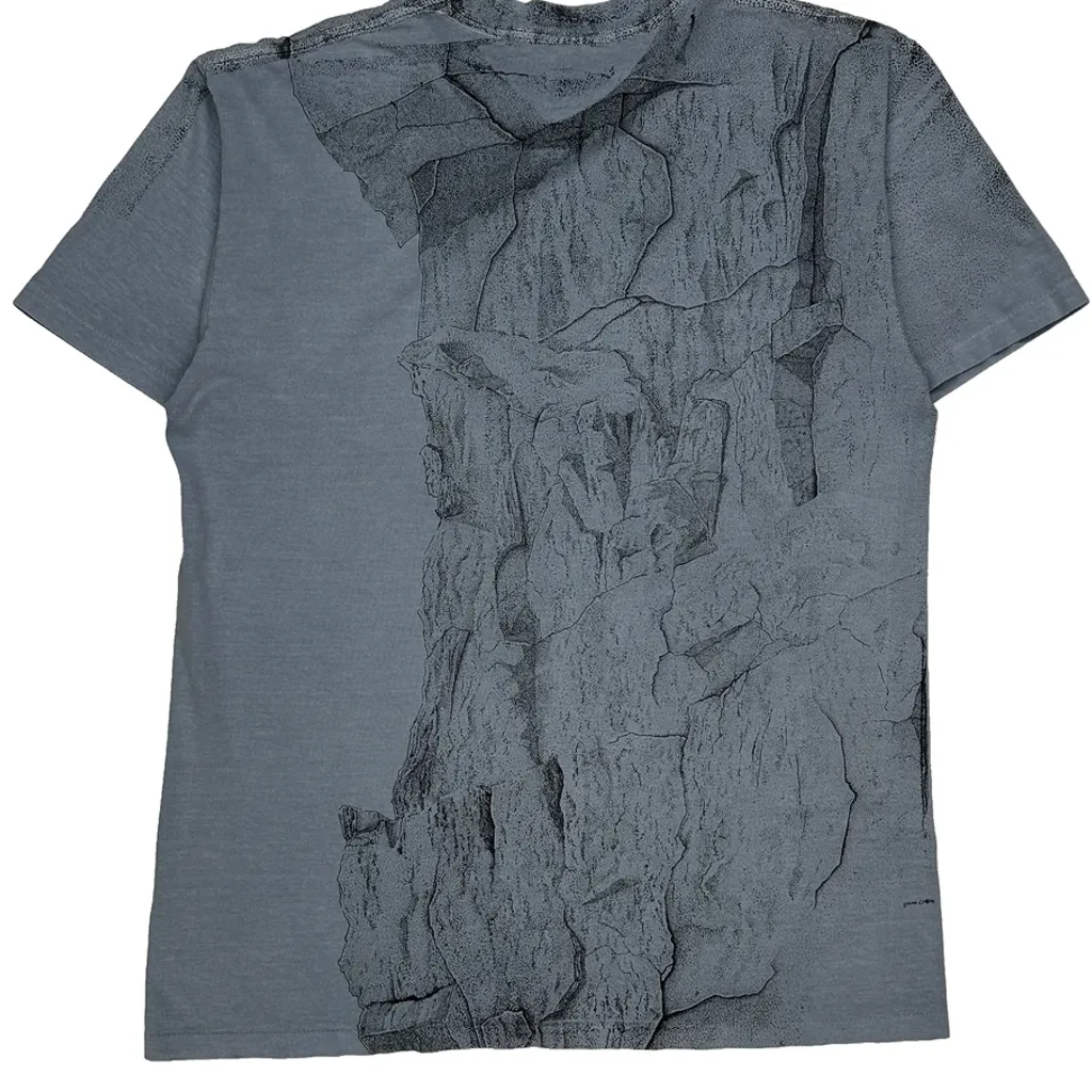 Mountain Goats Oneita Graphic T-Shirt - Large Grey Cotton - Image 7