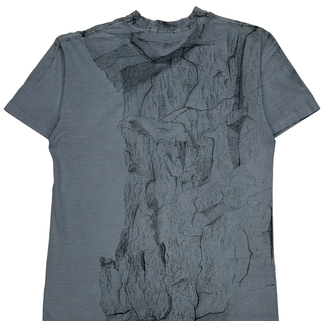 Mountain Goats Oneita Graphic T-Shirt - Large Grey Cotton - Image 8