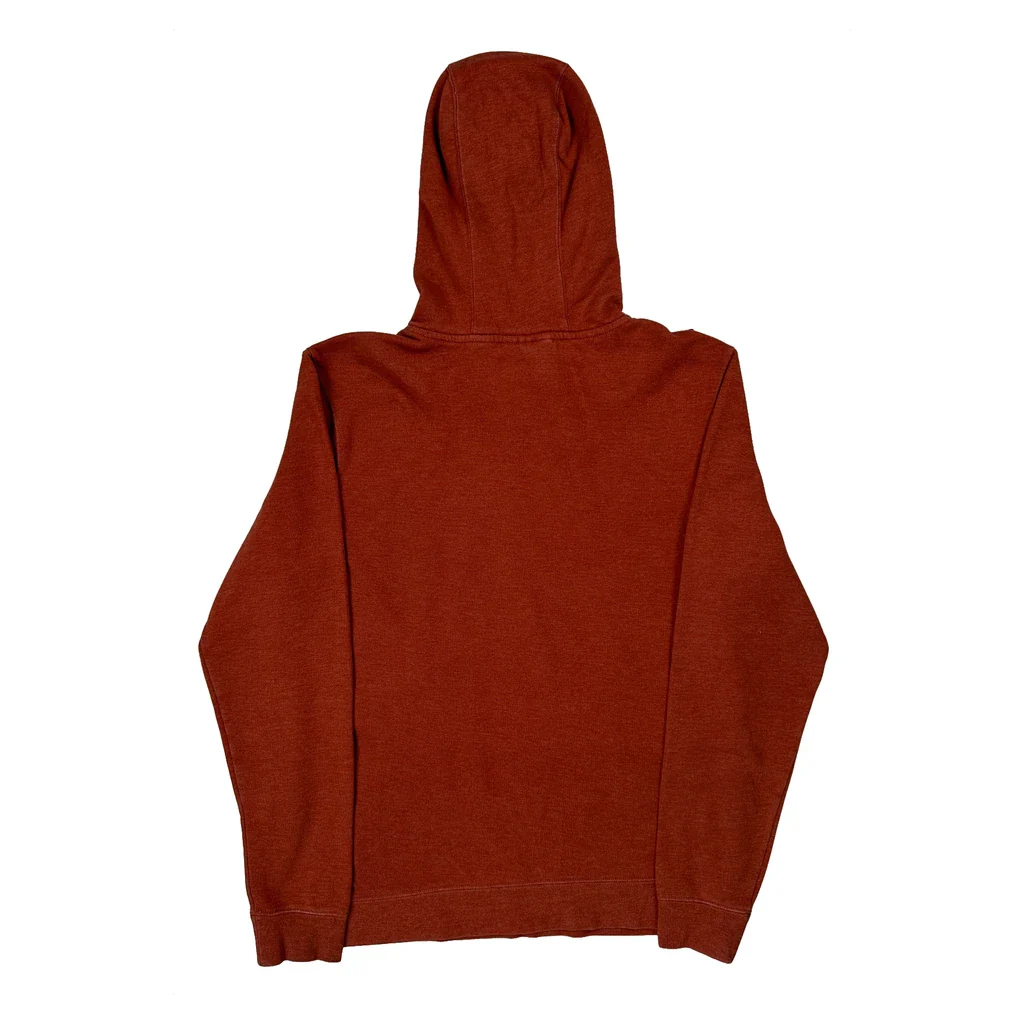Mountain Graphic Marmot Hoodie - Large Red Cotton Blend - Image 2