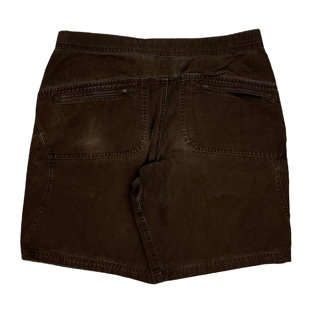 Mountain Hard Wear Cargo Shorts - Mediumw 11L Brown Cotton