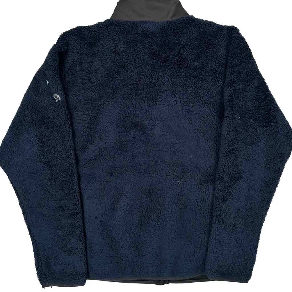 Mountain Hard Wear Fleece Jacket - XL Blue Polyester - Image 7