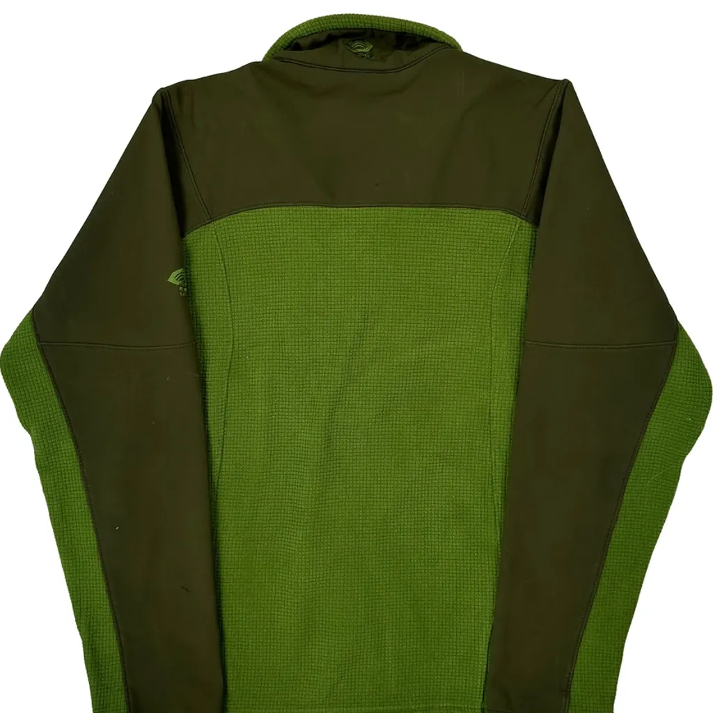 Mountain Hard Wear Fleece Jacket - Large Green Polyester - Image 7