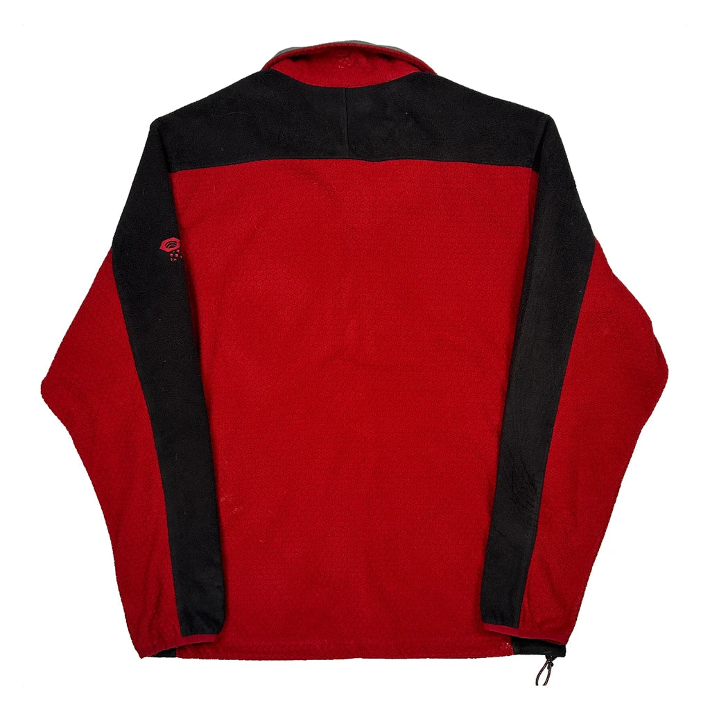 Mountain Hard Wear Fleece Jacket - Large Red Polyester - Image 2