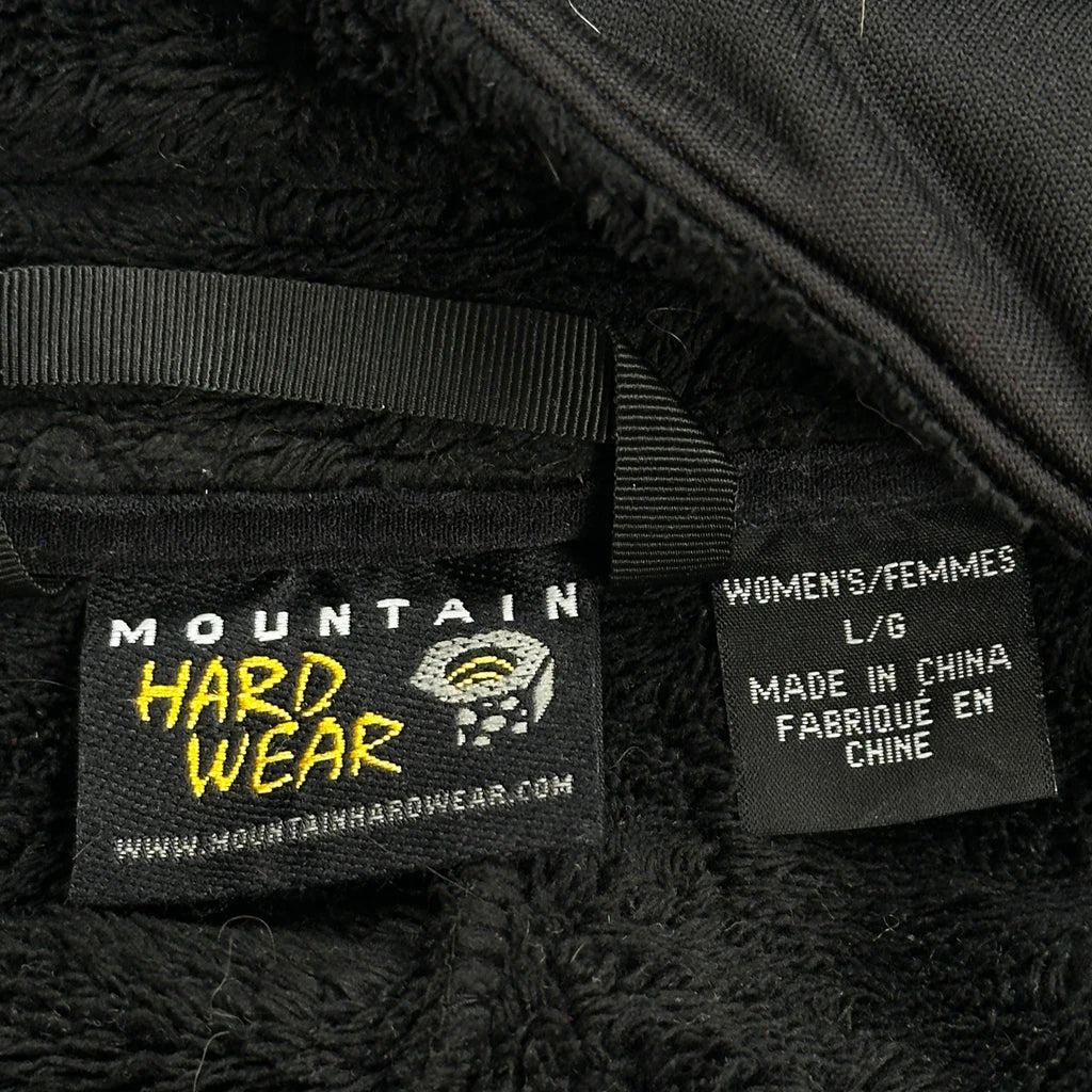 Mountain Hard Wear Fleece Jacket - Large Black Polyester - Image 3