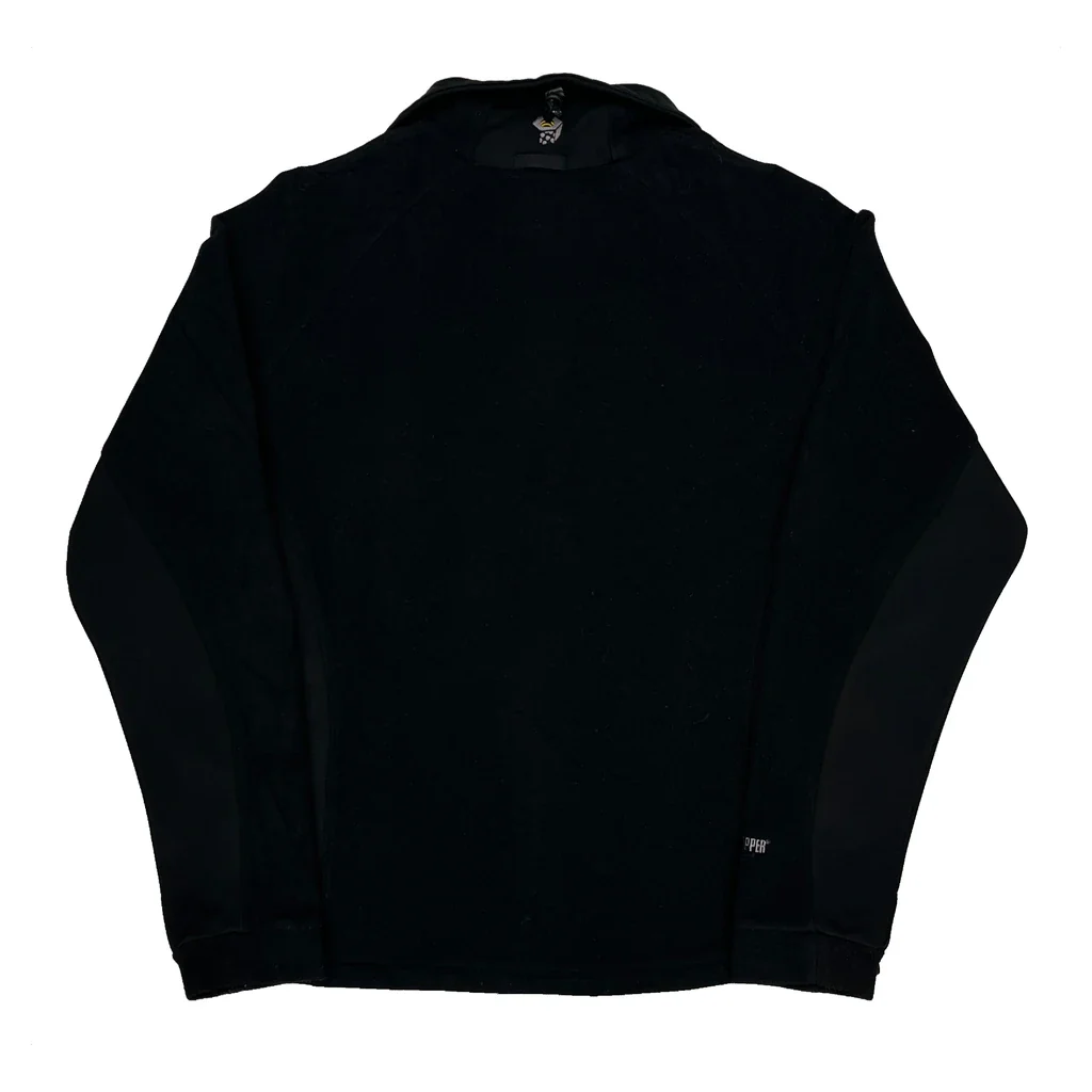 Mountain Hard Wear Fleece Jacket - Medium Black Polyester - Image 2