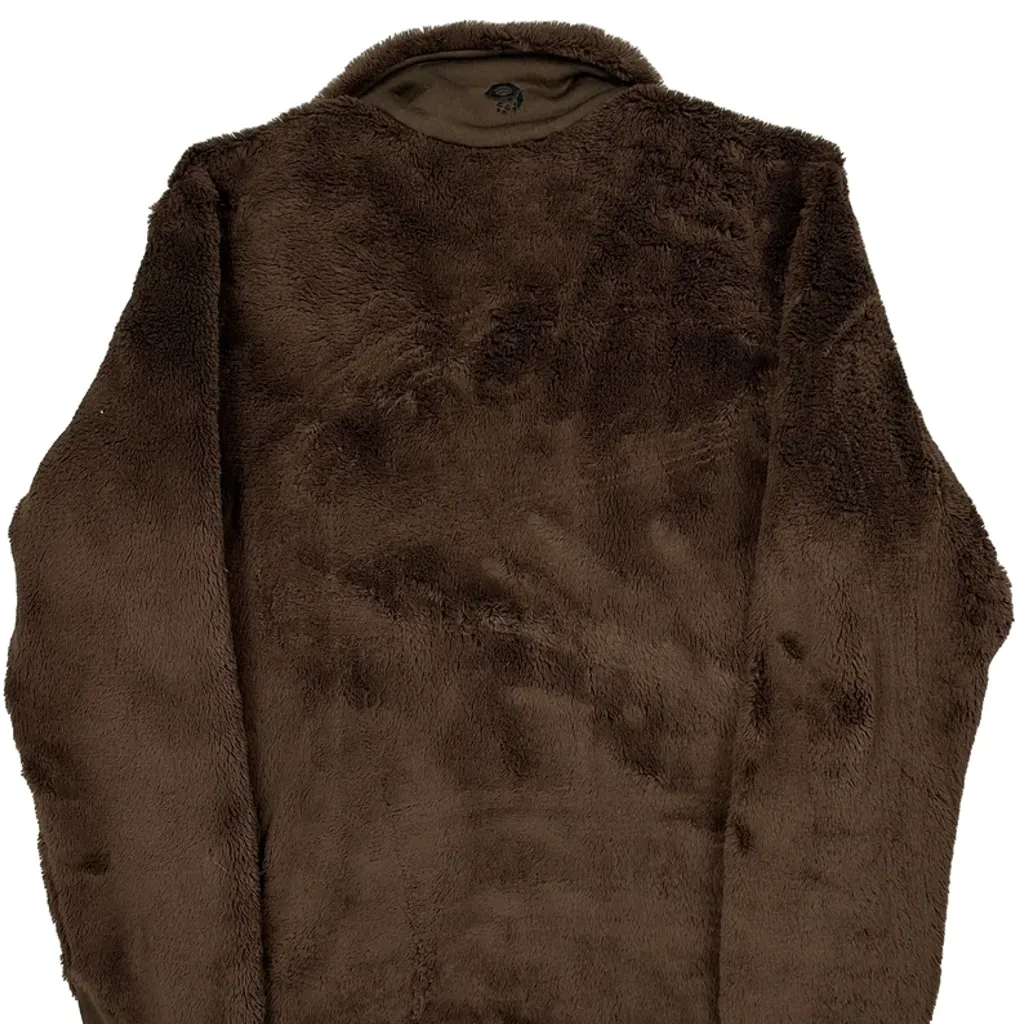 Mountain Hard Wear Fleece Jacket - Medium Brown Polyester - Image 6