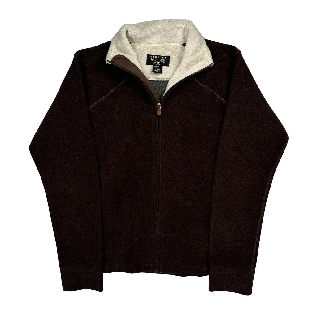 Mountain Hard Wear Fleece Jacket - Medium Brown Polyester