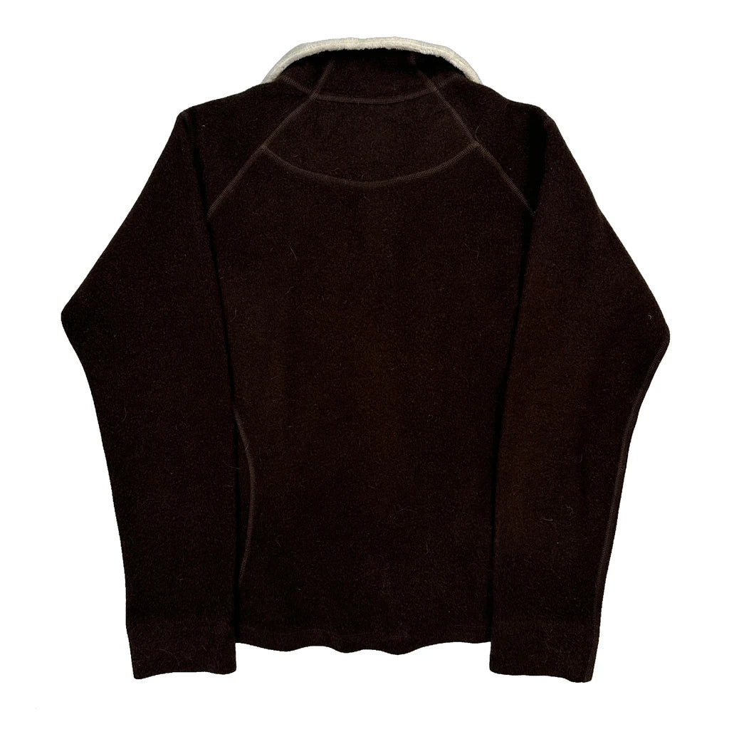 Mountain Hard Wear Fleece Jacket - Medium Brown Polyester - Image 2