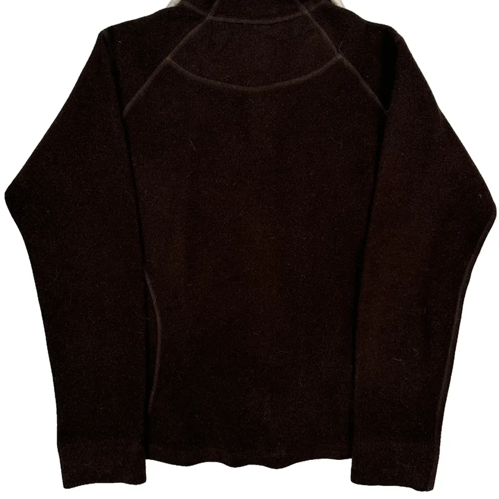 Mountain Hard Wear Fleece Jacket - Medium Brown Polyester - Image 6