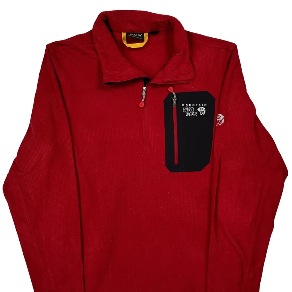 Mountain Hard Wear Fleece - Large Red Polyester - Image 5