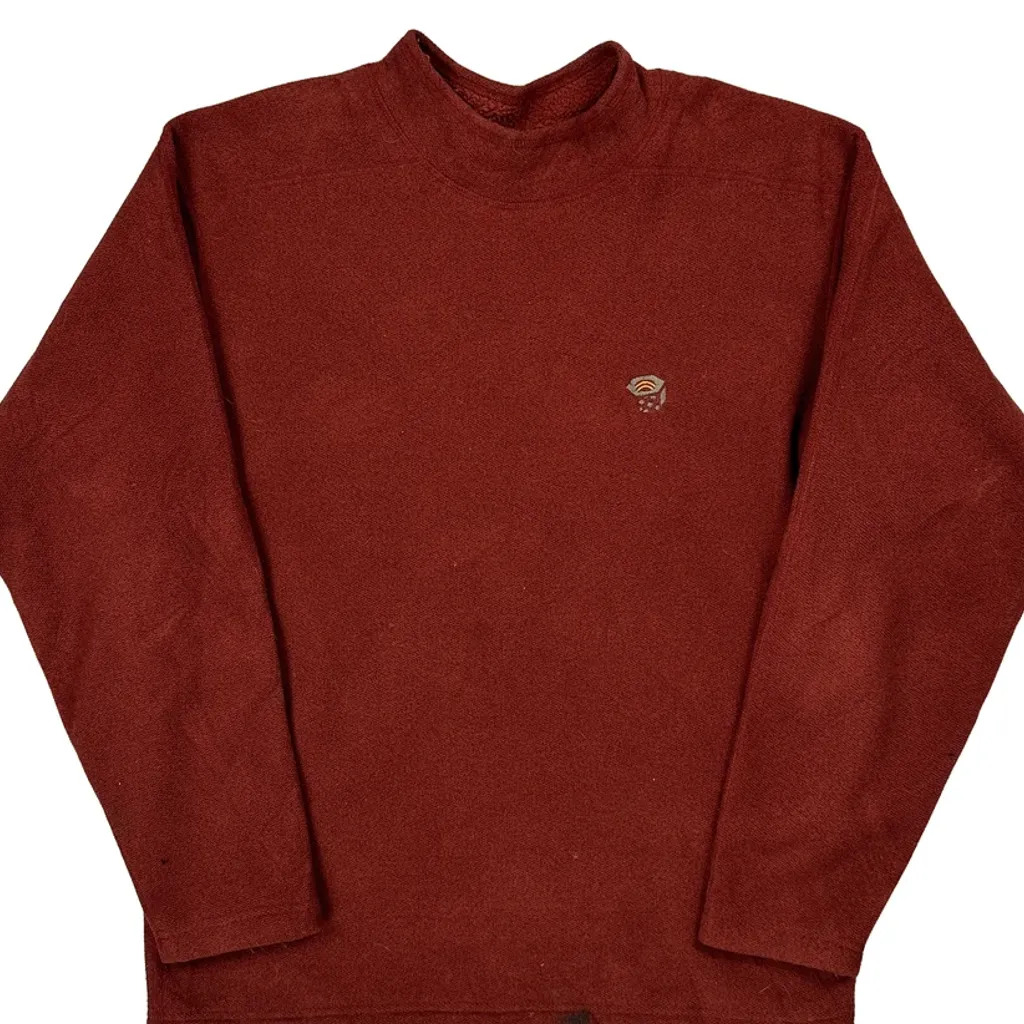 Mountain Hard Wear Fleece - Medium Red Polyester - Image 4