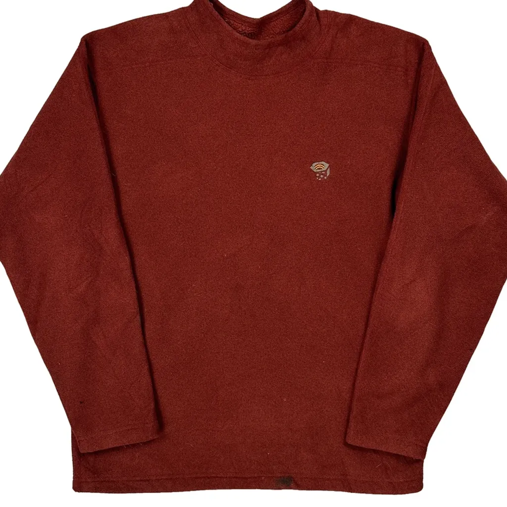 Mountain Hard Wear Fleece - Medium Red Polyester - Image 5