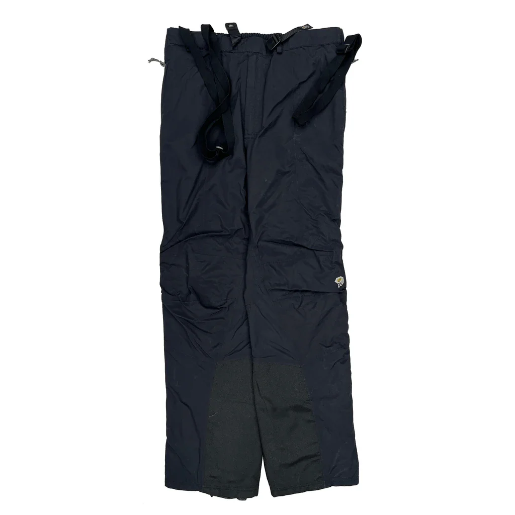 Mountain Hard Wear Long Ski Trousers - Large Black Nylon - Image 2