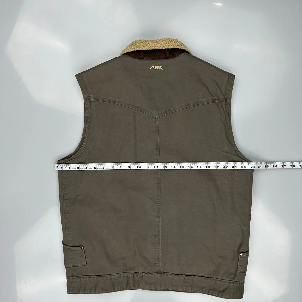 Mountain Khakis Gilet - Medium Brown Cotton - Image 3