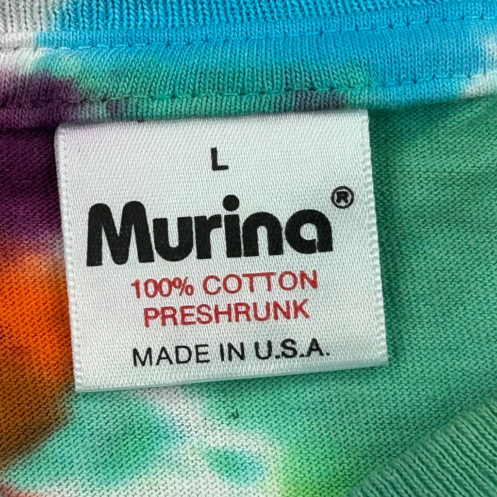 Murina Single Stitch T-Shirt - Large Multicoloured Cotton - Image 3