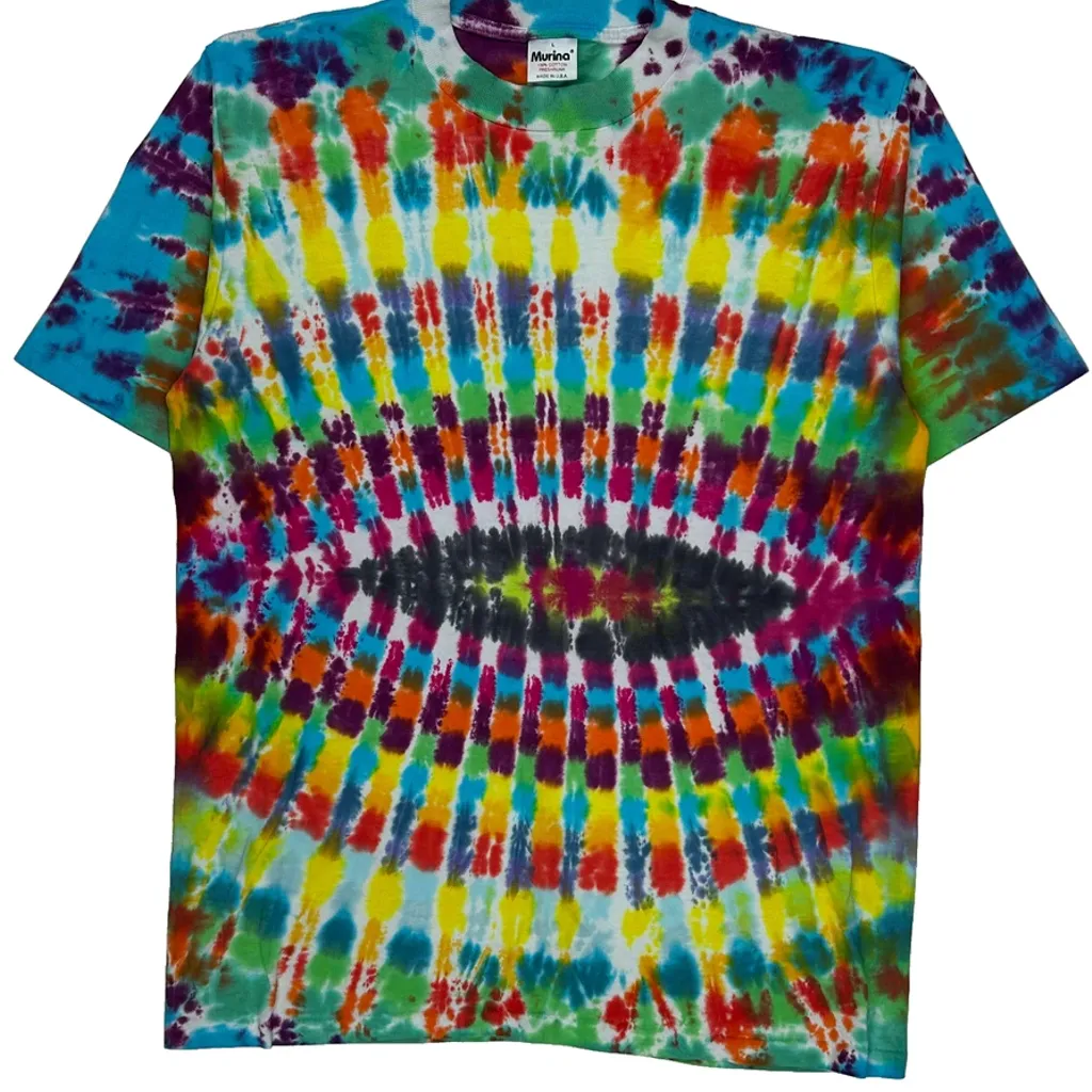 Murina Single Stitch T-Shirt - Large Multicoloured Cotton - Image 4