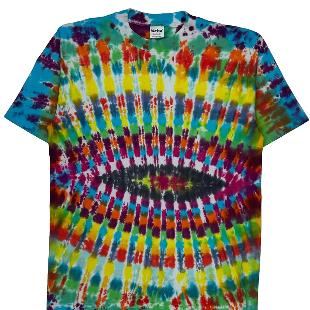 Murina Single Stitch T-Shirt - Large Multicoloured Cotton - Image 5