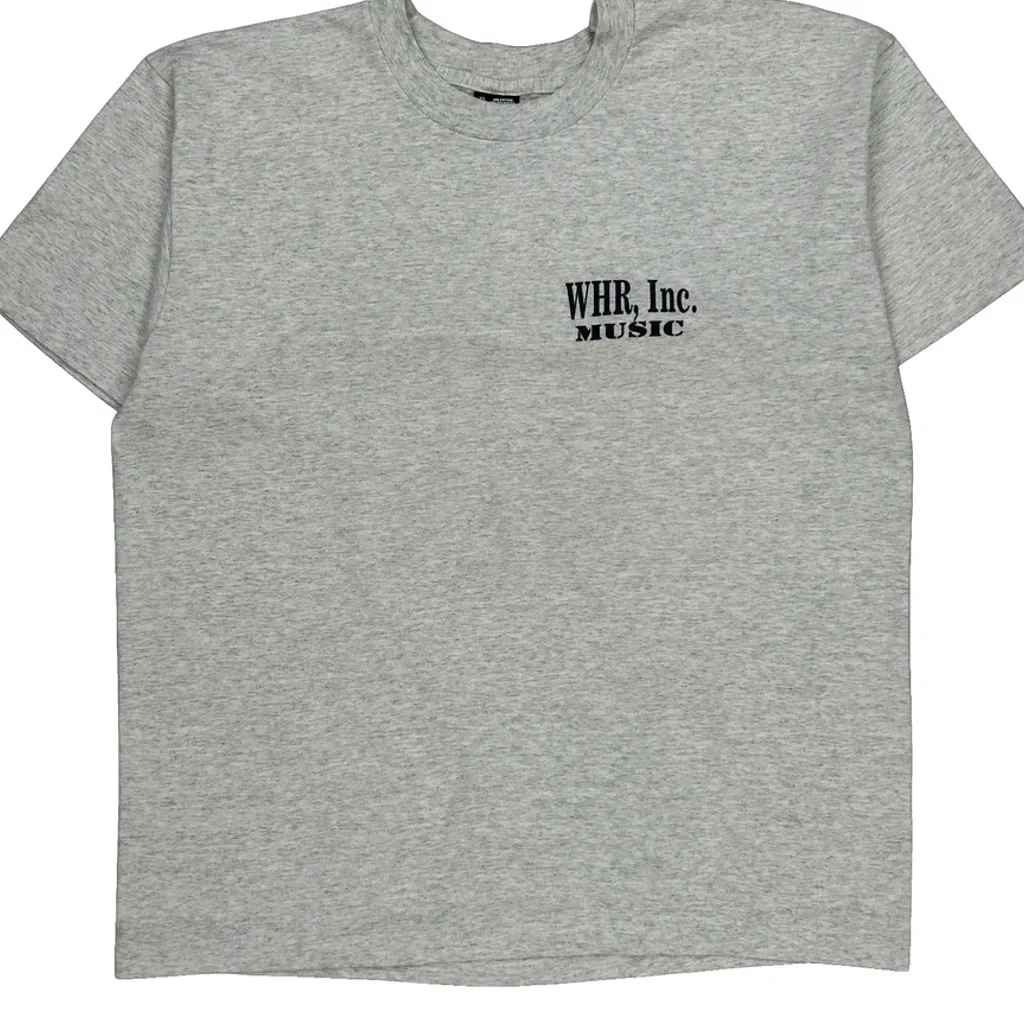 Music Fruit Of The Loom T-Shirt - XL Gray Cotton Blend - Image 5