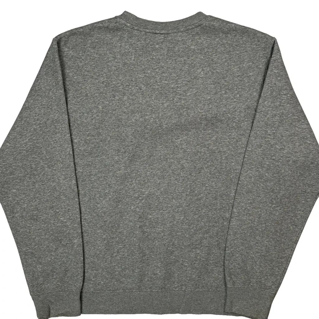 Mustangs Nike College Sweatshirt - Large Grey Cotton - Image 6