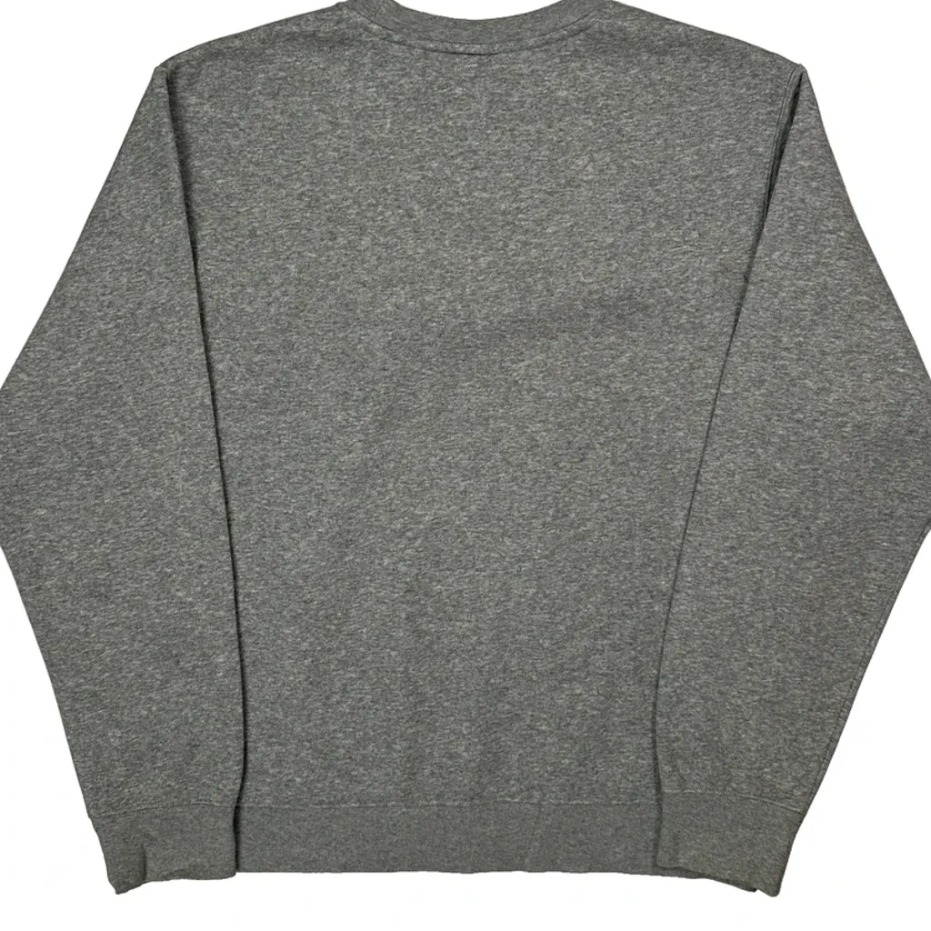 Mustangs Nike College Sweatshirt - Large Grey Cotton - Image 7