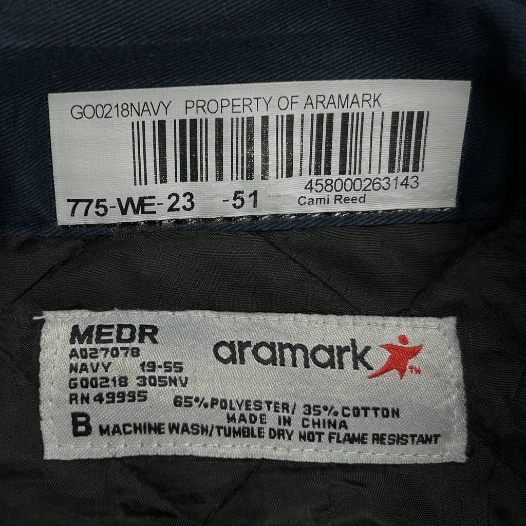 Mv Transportation, Inc. Aramark Workweaar Jacket - Medium Navy Polyester Blend - Image 3