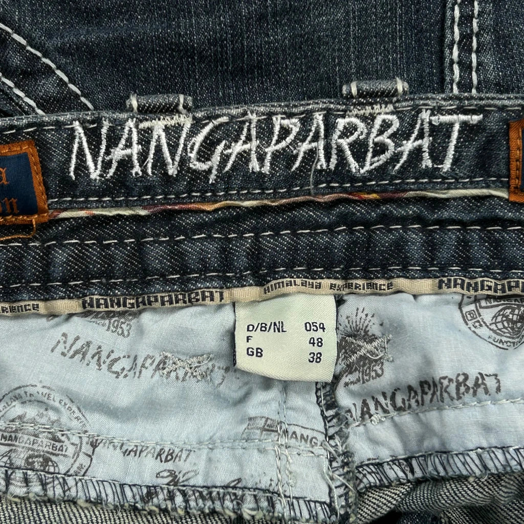 Nanga Parbat Contrast Stitch Jeans - 36W 26L Blue Denim - Image 6